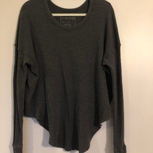 Free People Long Sleeve Thermal Top Size Small
